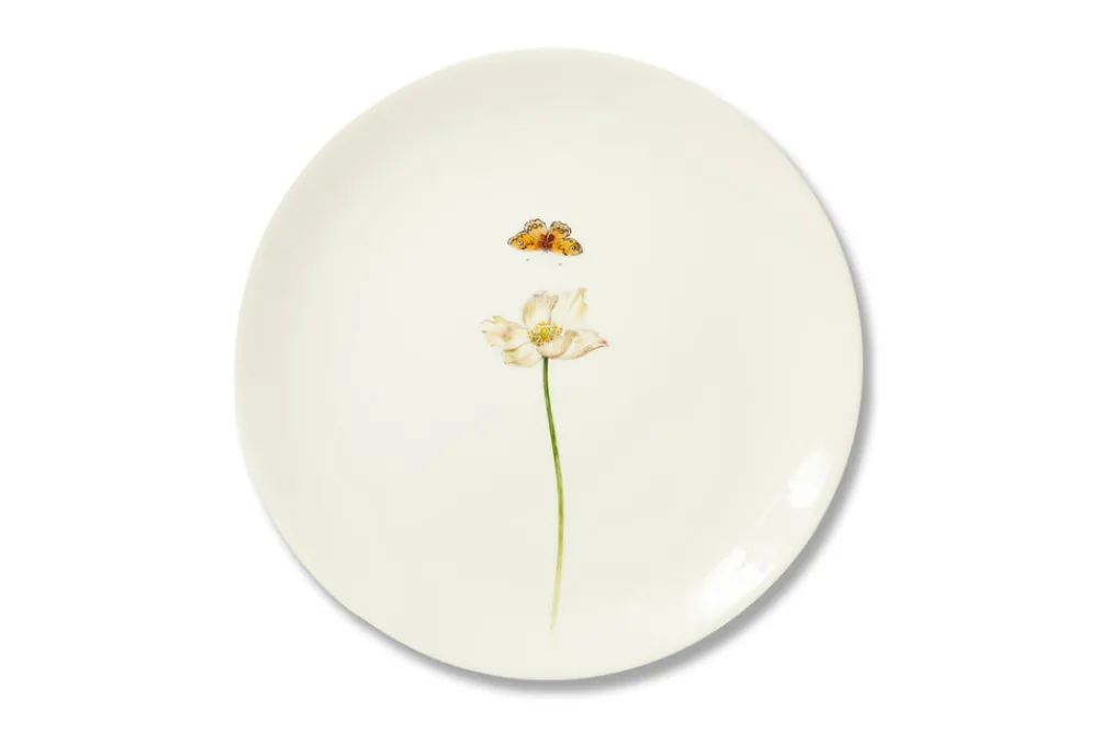 Laboratorio Paravicini Dinnerware|Bloom Anemone Hupehensis Plate