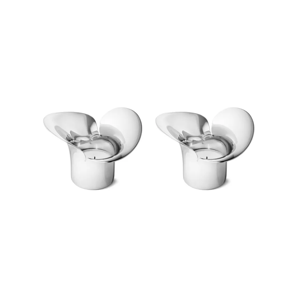 Georg Jensen Candles|Bloom Botanica Tealights, Set of 2