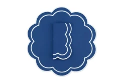 TriChi Design Place Settings & Linens|Bloom Linen Napkin and Placemat, Set of 4