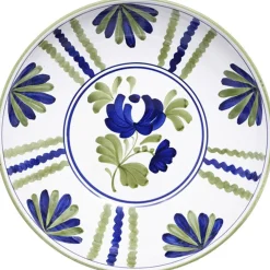Cabana Dinnerware|Blossom Salad Bowl Blue