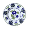 Cabana Dinnerware|Blossom Soup Plate in Blue