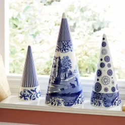 Spode Dinnerware|Blue 9" Italian Topiary