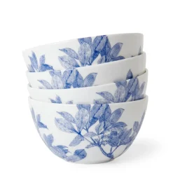 Caskata Dinnerware|Blue Arbor Tall Cereal Bowl