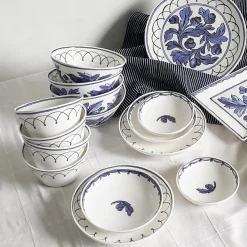 Twig NY Dinnerware|Blue Bird Cereal / Soup Bowl