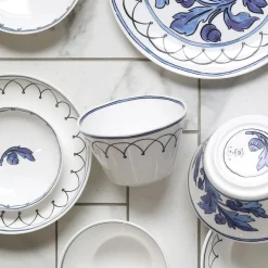 Twig NY Dinnerware|Blue Bird Fruit / Nut Bowl