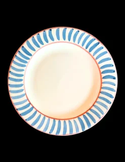 Sveva's Home Dinnerware|Blue Dinner Plate, Set of 6