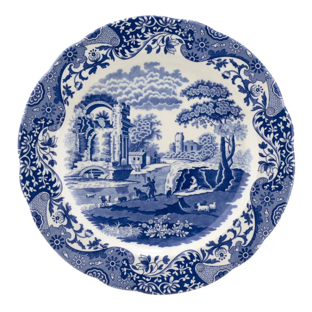 Spode Dinnerware|Blue Italian Charger Plate