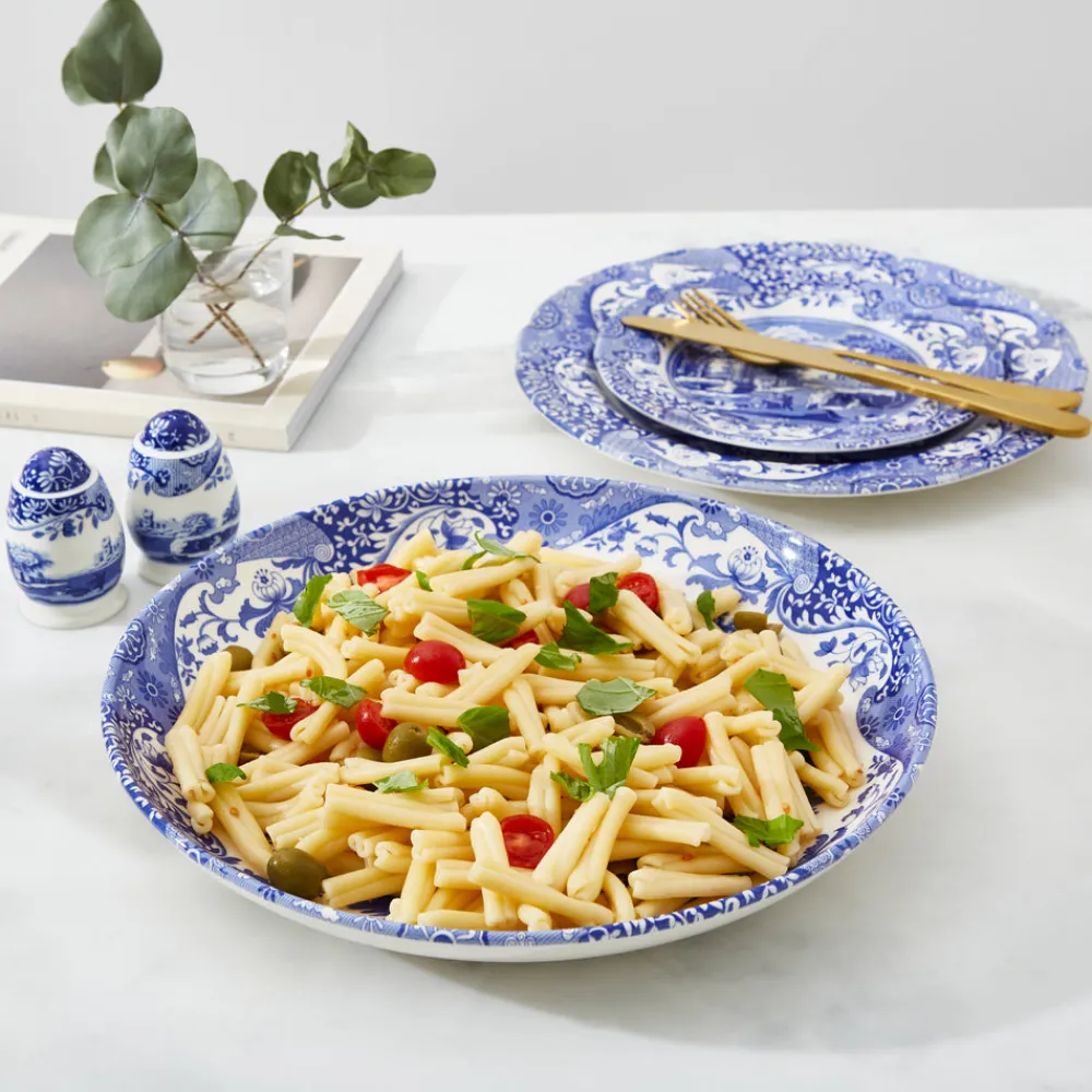 Spode Dinnerware|Blue Italian Pasta Bowl