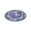 Spode Dinnerware|Blue Italian 2-Piece Cheese Plate with Knife