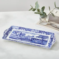 Spode Dinnerware|Blue Italian Sandwich Tray