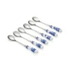 Spode Dinnerware|Blue Italian Teaspoons, Set of 6