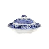 Spode Dinnerware|Blue Italian Vegetable Dish with Cover
