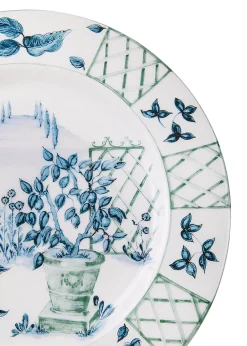 Laboratorio Paravicini Dinnerware|Blue Italian Views Plates Collection, Set of 6