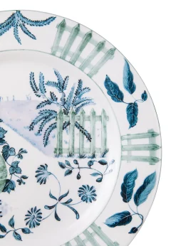 Laboratorio Paravicini Dinnerware|Blue Italian Views Plates Collection, Set of 6