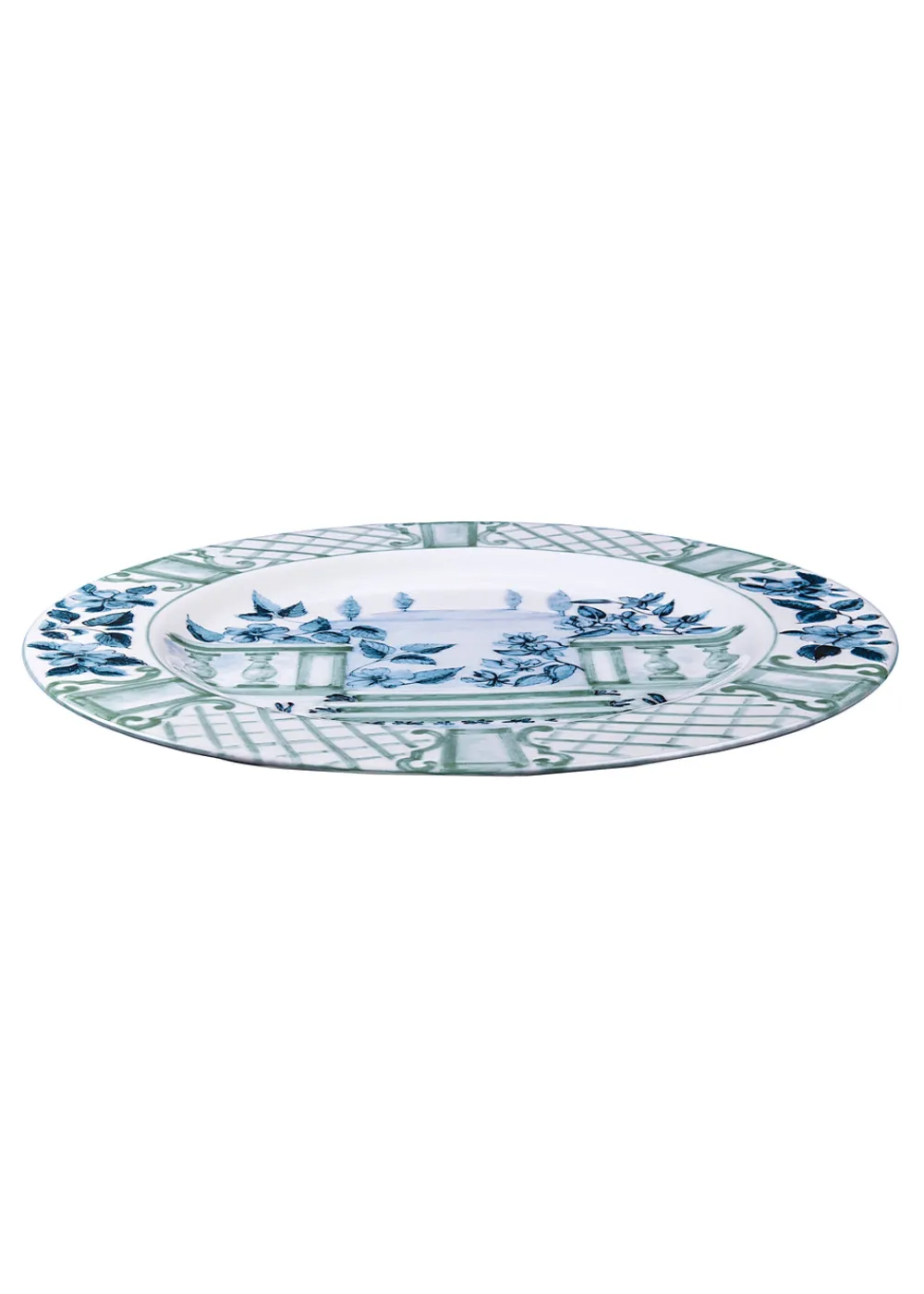 Laboratorio Paravicini Dinnerware|Blue Italian Views Plates Collection, Set of 6