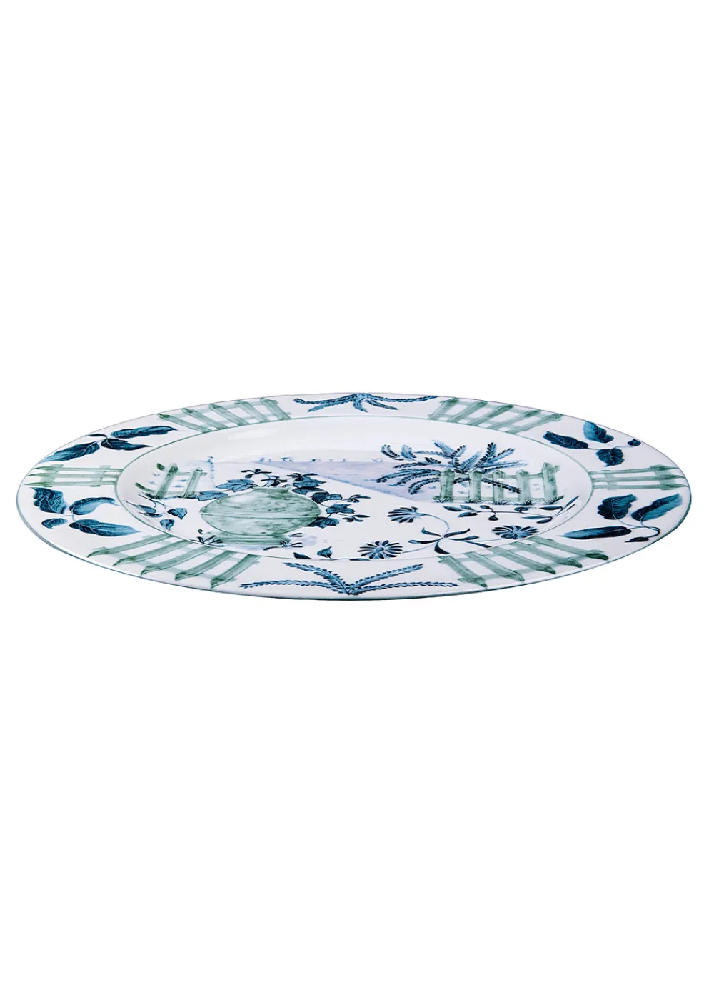 Laboratorio Paravicini Dinnerware|Blue Italian Views Plates Collection, Set of 6