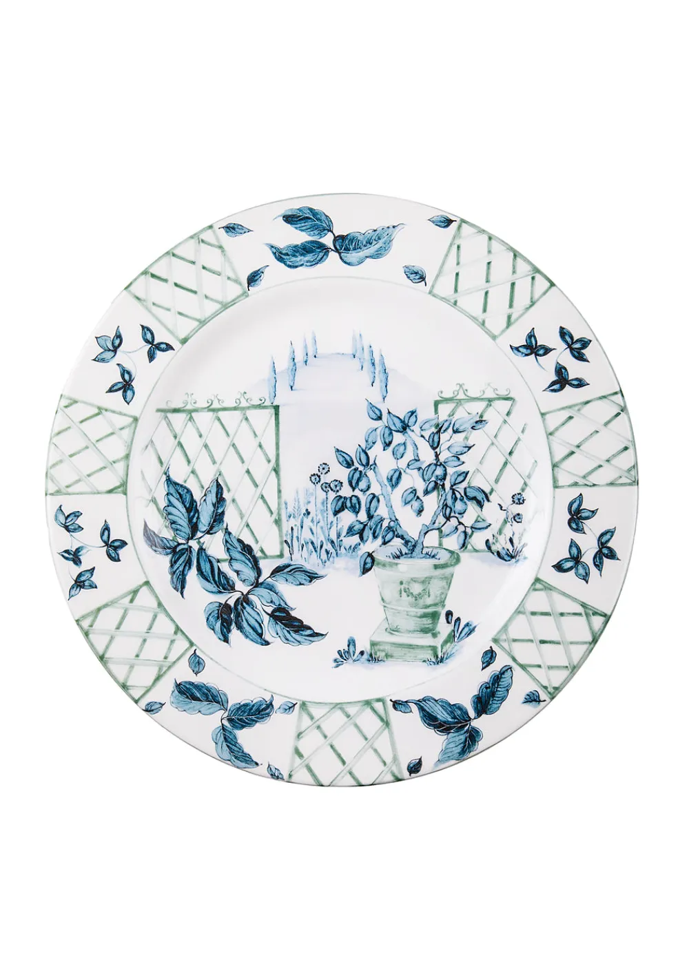 Laboratorio Paravicini Dinnerware|Blue Italian Views Plates Collection, Set of 6