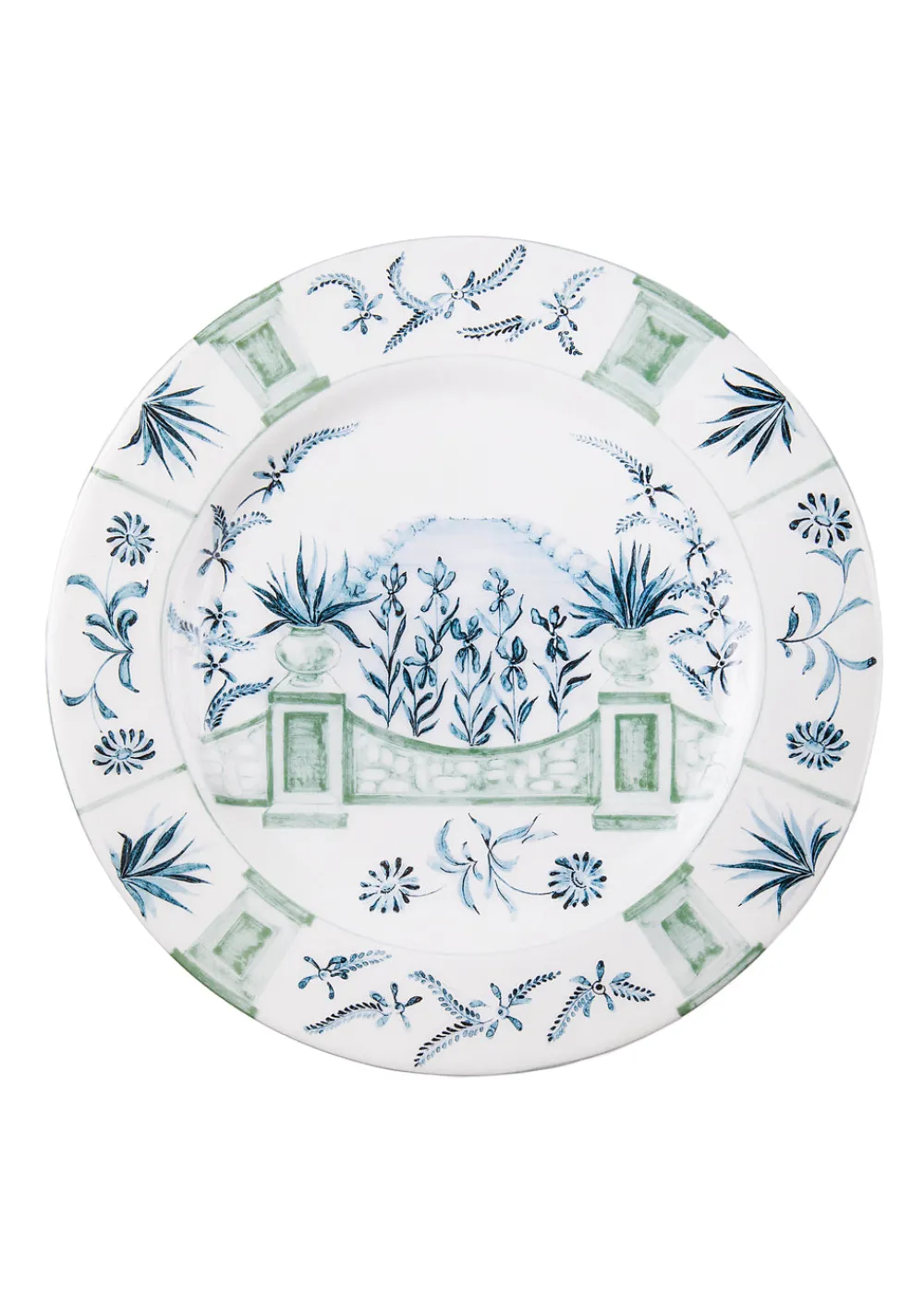 Laboratorio Paravicini Dinnerware|Blue Italian Views Plates Collection, Set of 6