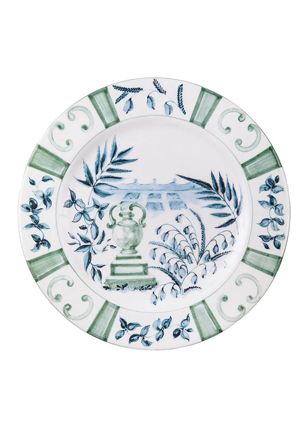 Laboratorio Paravicini Dinnerware|Blue Italian Views Plates Collection, Set of 6