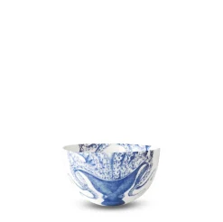 Caskata Dinnerware|Blue Lucy Snack Bowl