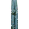 MJ Tablescapes Candles|Blue Midnight Lily of the Valley Hand-Painted Taper Candles, Set of Two