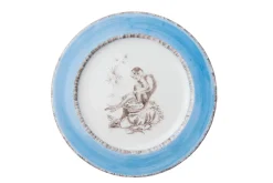 Laboratorio Paravicini Dinnerware|Blue Monkey Dessert Plates, Set of 6