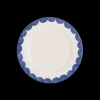 Late Afternoon Dinnerware|Blue Scallop Side Plate