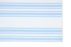 TriChi Design Place Settings & Linens|Blue Stripe Cotton Tablecloth