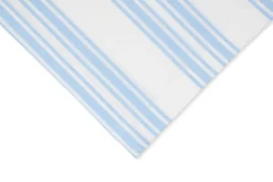 TriChi Design Place Settings & Linens|Blue Stripe Cotton Tablecloth