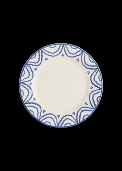 Late Afternoon Dinnerware|Blue Tabla Side Plate