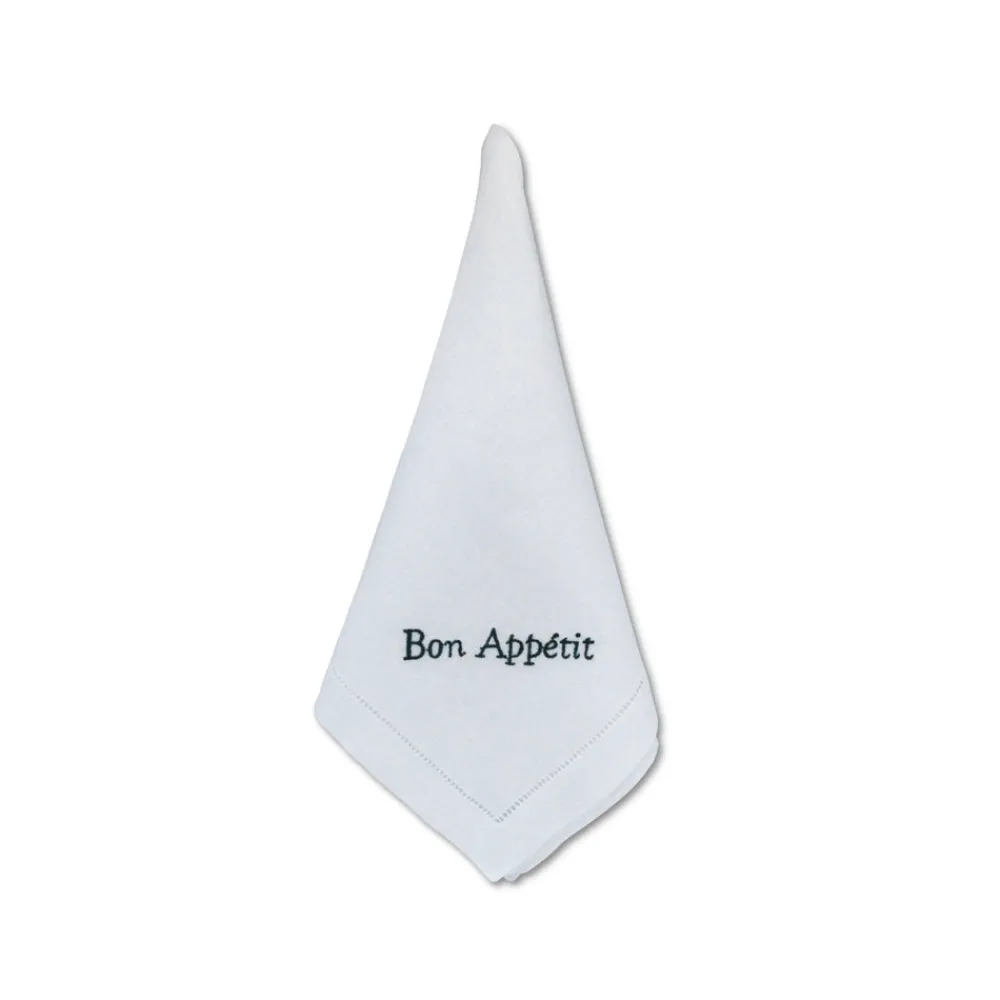 Chefanie Place Settings & Linens|Bon Appétit Dinner Napkins, Set of 4