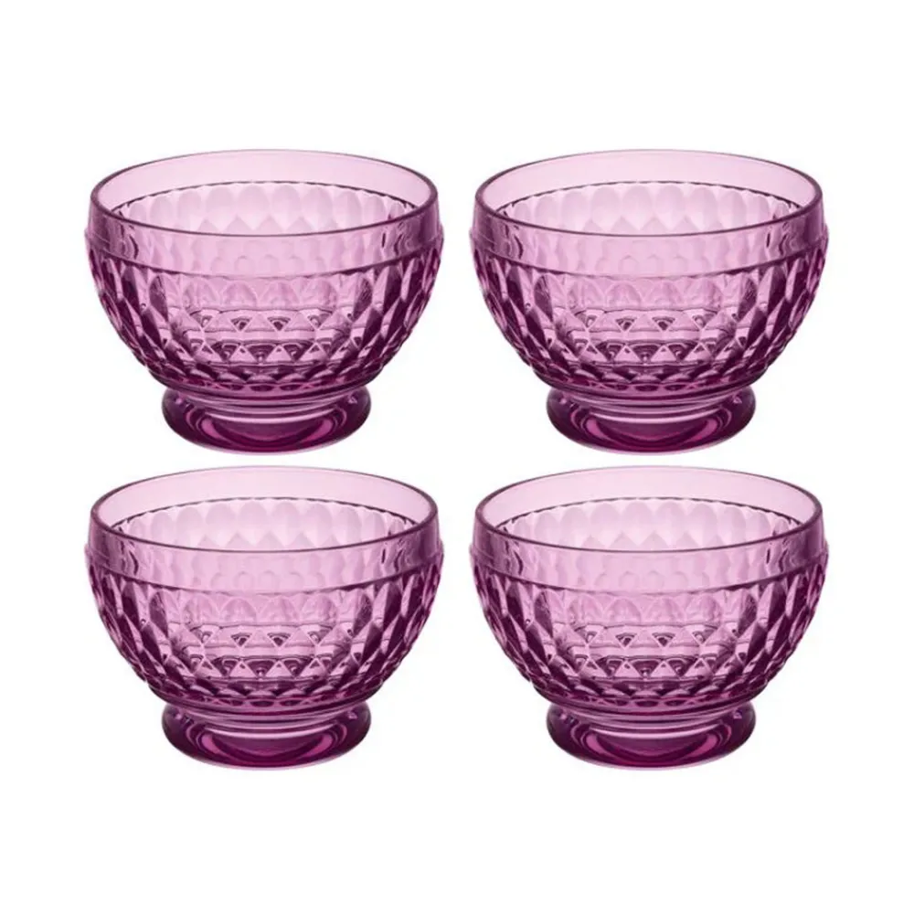 Villeroy & Boch Dinnerware|Boston Berry Individual Bowl in Berry, Set of 4