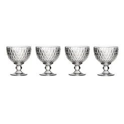Villeroy & Boch Dinnerware|Boston Champagne / Dessert Bowl in Clear, Set of 4
