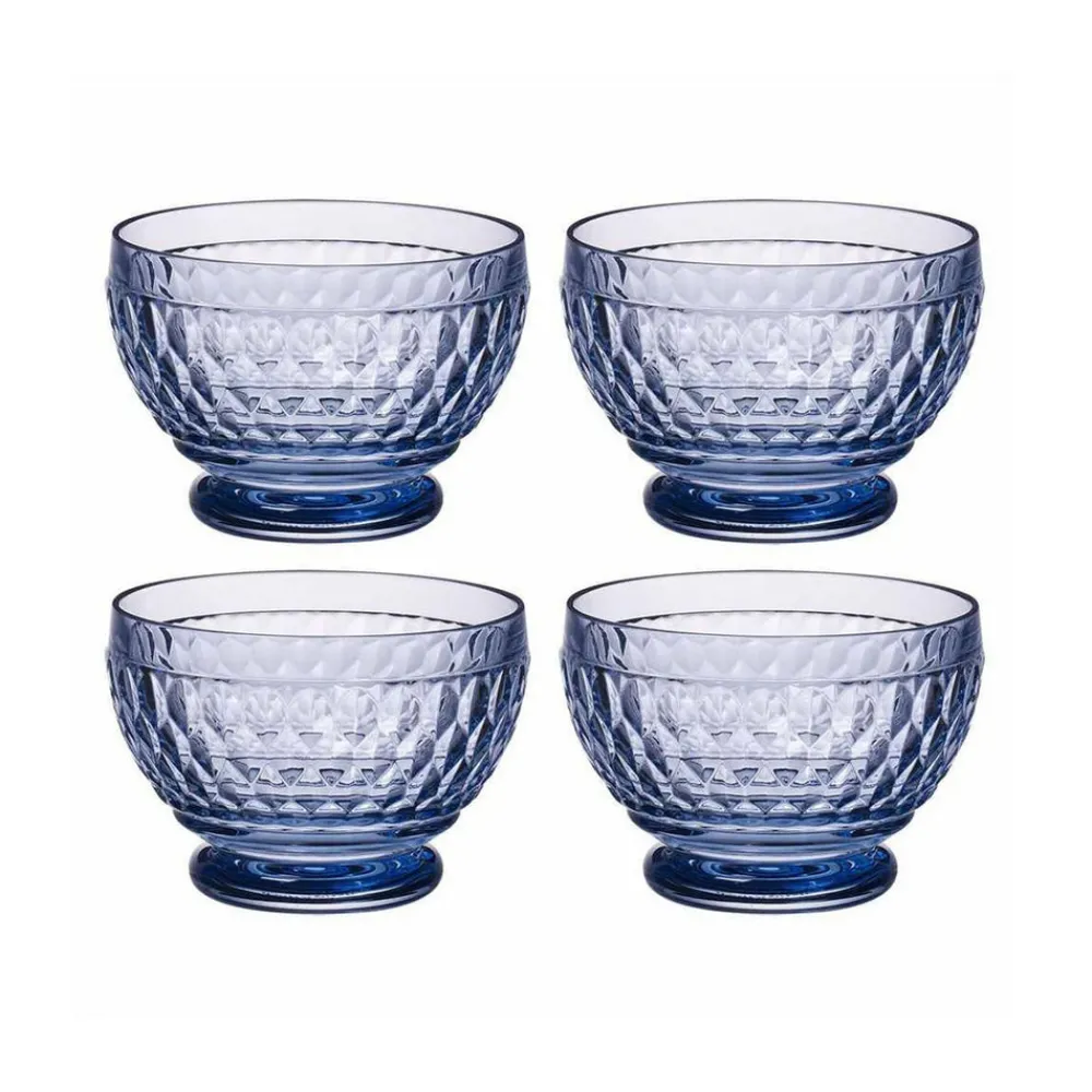 Villeroy & Boch Dinnerware|Boston Colored Individual Bowl in Blue, Set of 4