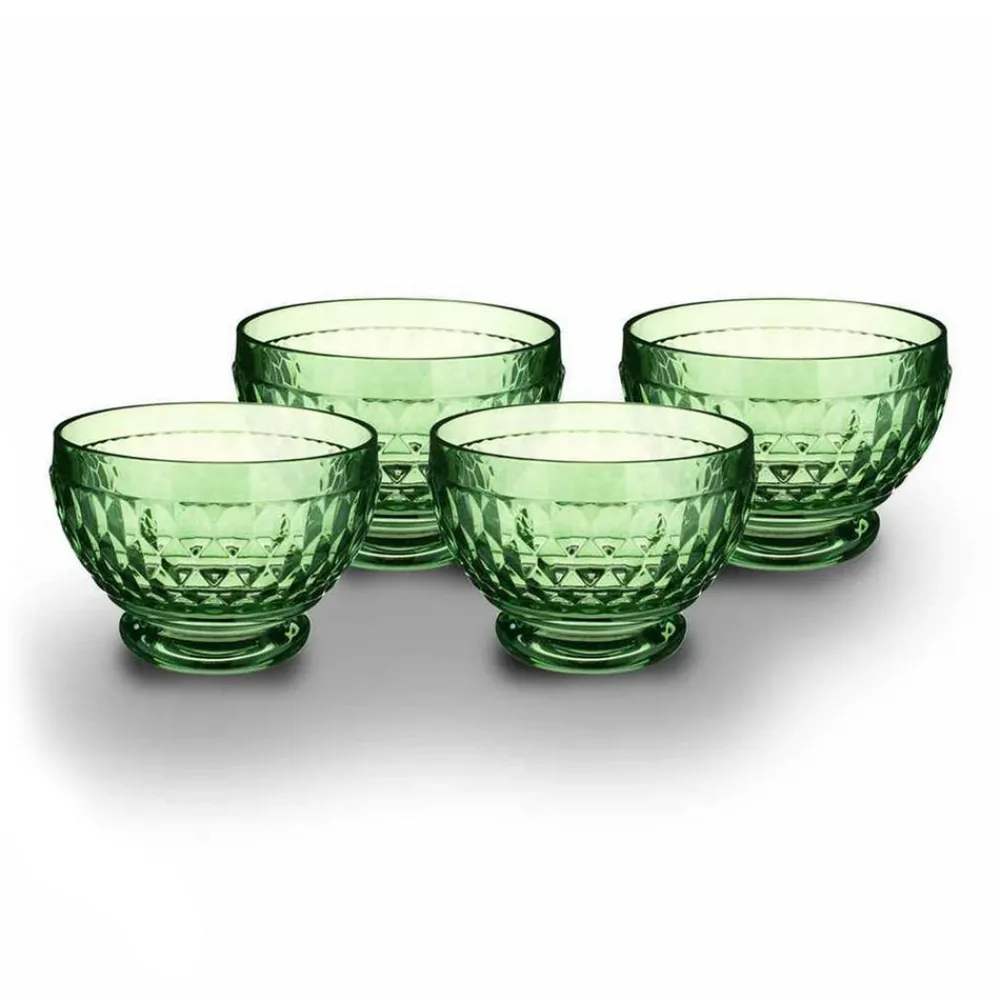 Villeroy & Boch Dinnerware|Boston Colored Individual Bowl in Green, Set of 4