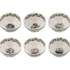 Portmeirion Dinnerware|Botanic Garden 7" Stacking Bowls, Set of 6