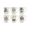 Portmeirion Dinnerware|Botanic Garden Flared Tankard Mugs, Set of 6
