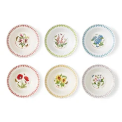 Portmeirion Dinnerware|Botanic Garden Meadow Oatmeal Bowls, Set of 6