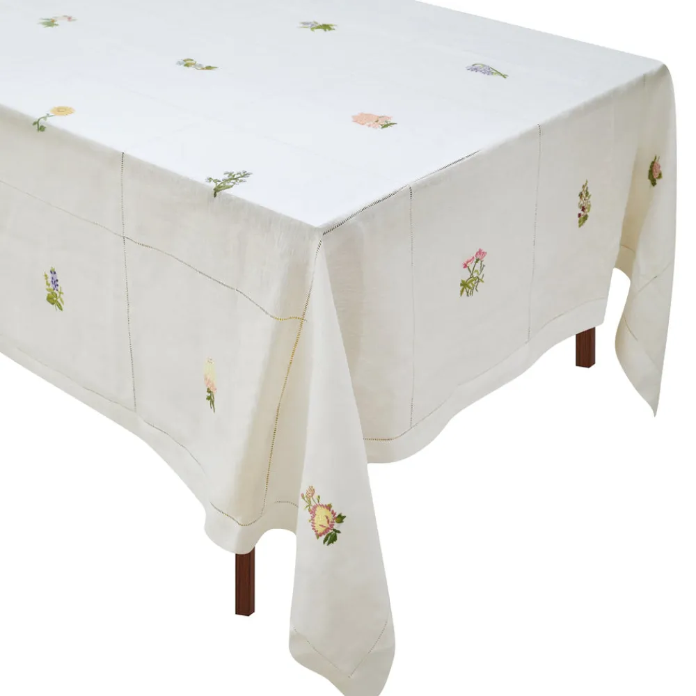 Chefanie Place Settings & Linens|Botanical Flower Tablecloth
