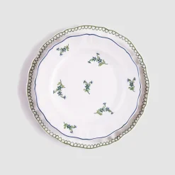 Z.d.G. Dinnerware|Bouclette Dinner Plate in Green