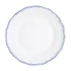 Z.d.G. Dinnerware|Bouclette Salad Plate in Bleu Egyptien