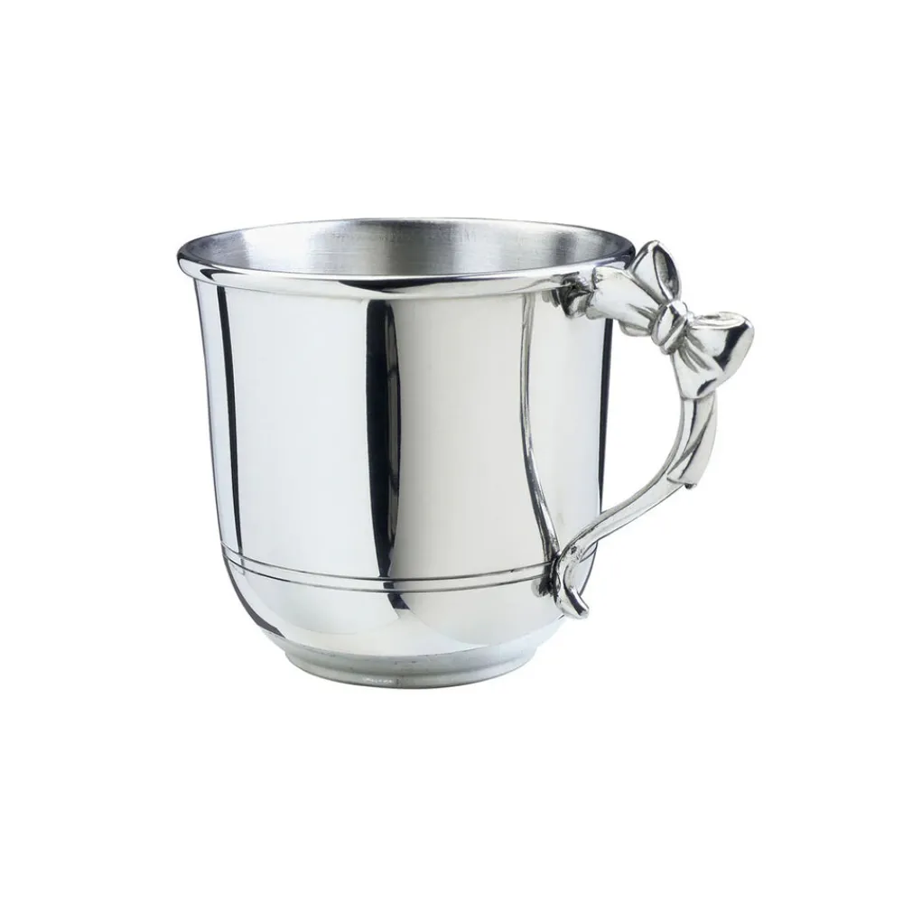 Salisbury Home|Monogram|Bow Handle Baby Cup