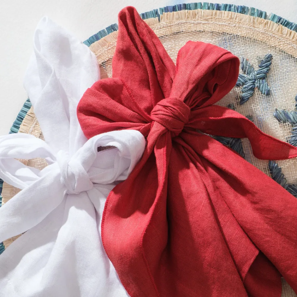 Joanna Buchanan Place Settings & Linens|Bow Linen Napkin, Set of Two