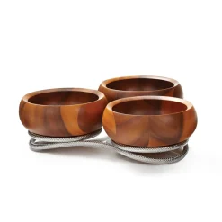 Nambe Dinnerware|Braid Condiment Server
