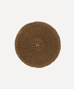 Rebecca Udall Place Settings & Linens|Braided Abaca Placemat in Chocolate