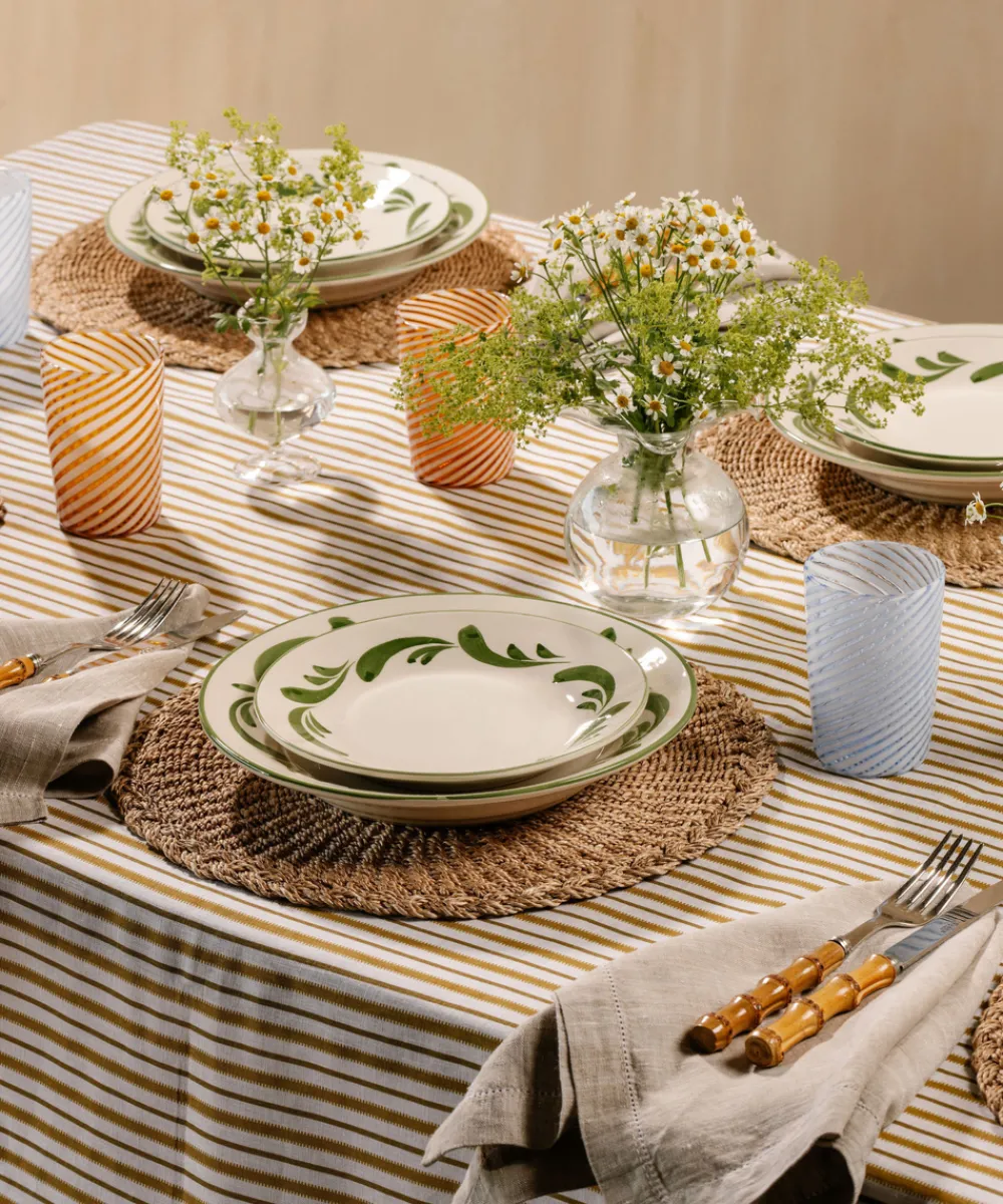 Rebecca Udall Place Settings & Linens|Braided Abaca Placemat in Natural