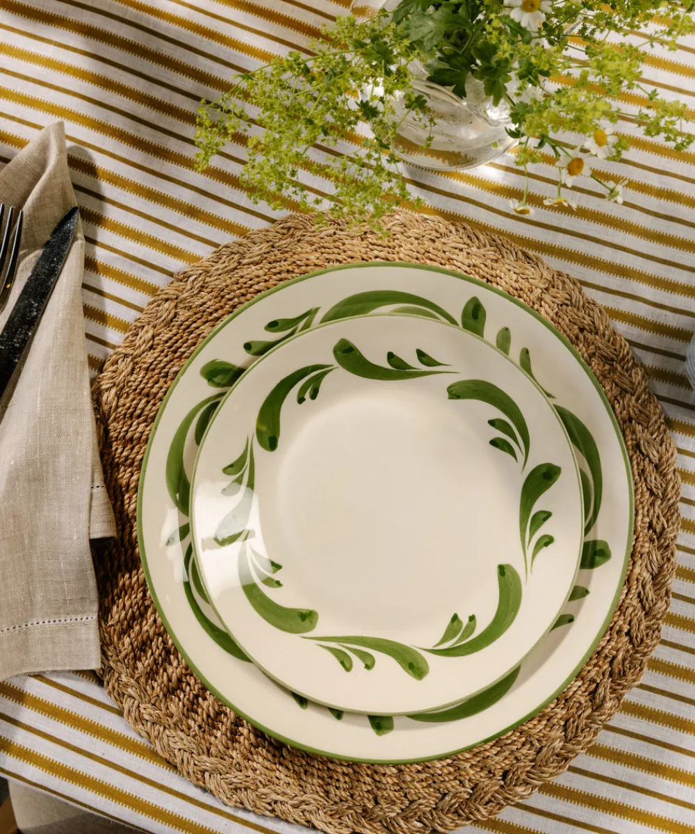 Rebecca Udall Place Settings & Linens|Braided Abaca Placemat in Natural