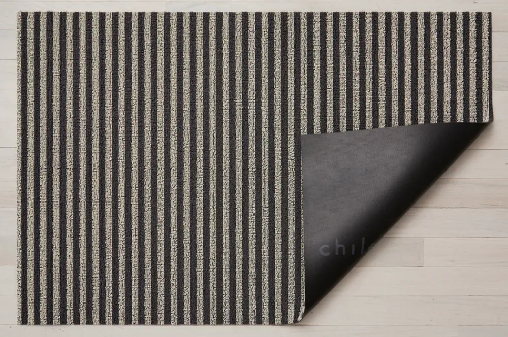 Chilewich Place Settings & Linens|Breton Stripe Shag Utility Mat