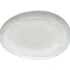 Costa Nova Dinnerware|Brisa Collection Oval Platter 16" in Salt