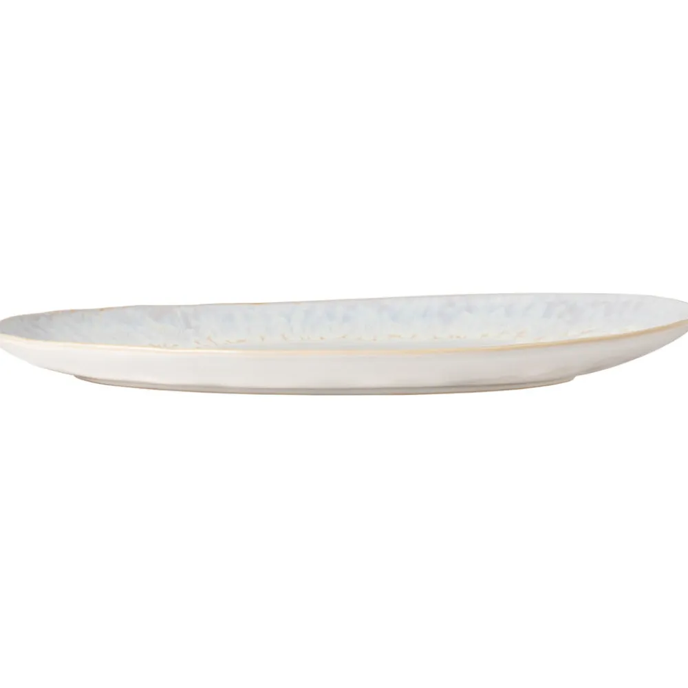 Costa Nova Dinnerware|Brisa Collection Oval Platter 16" in Salt